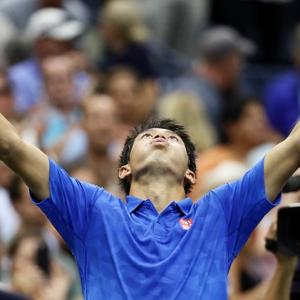 SHOCKING! Nishikori upsets Murray to reach US Open semis