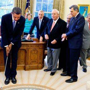 Obama, Woods remember Palmer as 'pioneer' in golf
