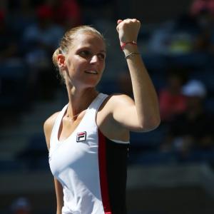 US Open: Pliskova crushes Croatian teen to reach semis