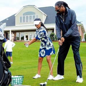 Snoop Dogg on a mission in Augusta to make golf cool