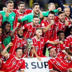 Football Briefs: Bayern win German Super Cup