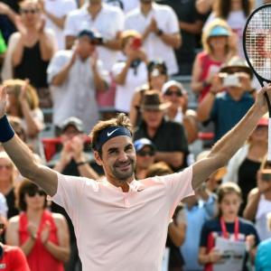 Federer cruises to semis; Wozniacki upsets World No 1 Pliskova