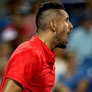 Kyrgios sweeps away Nadal in Cincinnati quarters
