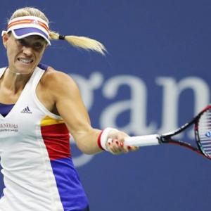 Kerber states, it's tougher to stay on top