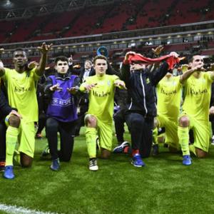 PHOTOS: Spurs exit Europa League, Lyon in seventh heaven