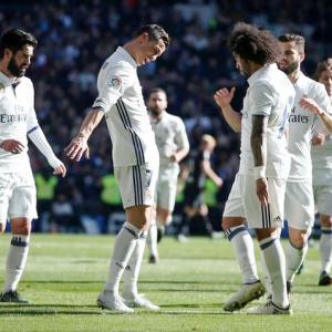 Real Madrid go unbeaten and equal record after thrashing Grenada