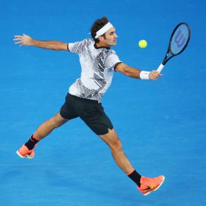 PHOTOS: Back to the future as Federer storms into semis at Aus Open