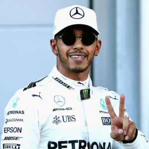 Hamilton on being the first black driver in F1