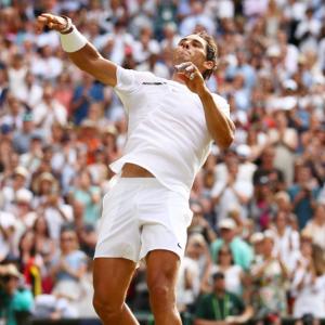 Nadal scorches into Wimbledon second week
