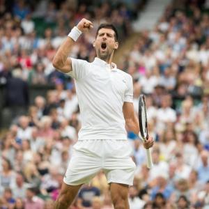 Djokovic eases past Mannarino into Wimbledon last eight