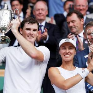 PHOTOS: Hingis-Murray are Wimbledon mixed doubles champions!