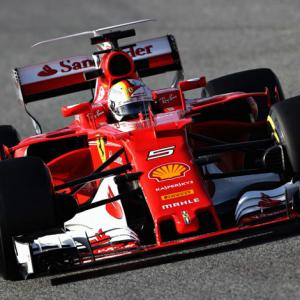 Ferrari's Italian stallion has a spring in its step