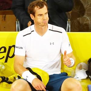 Italian Open: Murray thumped by Fognini, Djokovic eases through