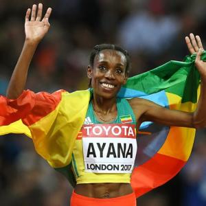 Ethiopia's Olympic champion Ayana loves Bollywood movies!