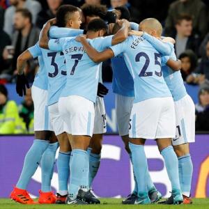 EPL PIX: Manchester clubs win again; Arsenal and Chelsea cruise