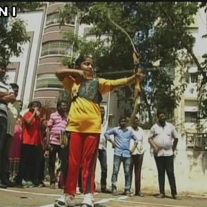 Meet the five-year-old archery prodigy from Vijaywada