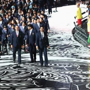 CWG Opening Ceremony PIX: PV Sindhu leads Indian contingent