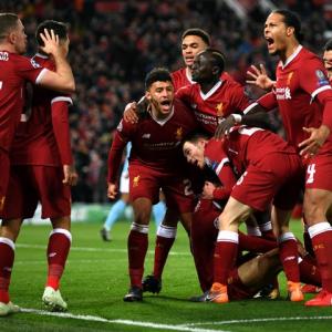 Champions League: Liverpool rout Man City at Anfield