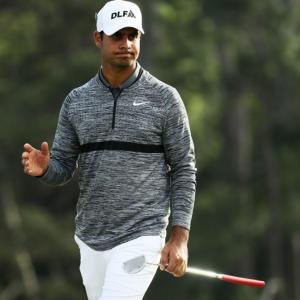 Rough day for Shubhankar at Augusta Masters