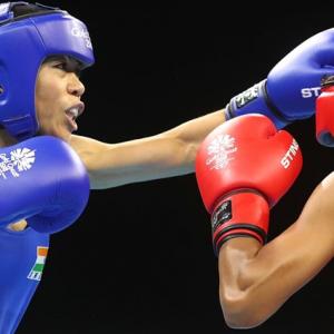 Mary Kom coasts into final of 48kg CWG boxing