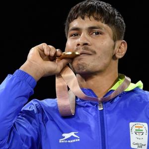 CWG: Medals galore for India as wrestlers join the party on Day 8