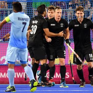 India lose to New Zealand in men's hockey semis