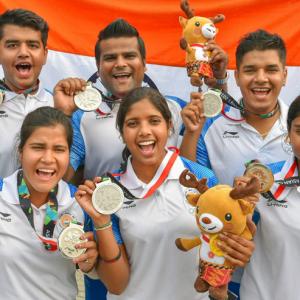 Silver for Indian men's, women's teams in Asiad compound archery