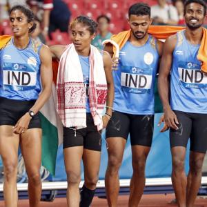 India lodges protest against Bahrain in mixed relay