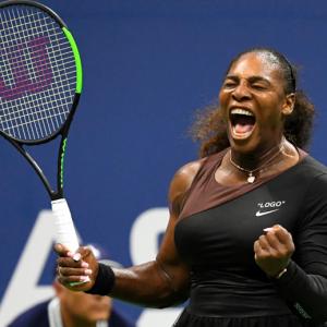 PHOTOS: Serena gets warm welcome and win on US Open return