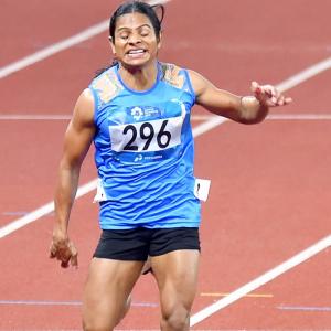 Asiad athletics: Dutee bags second medal, wins 200m silver