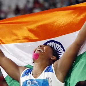Swapna first Indian heptathlete to win Asiad gold