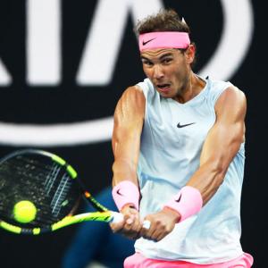 Fans swoon as sleeveless Nadal turns up the heat in Melbourne!