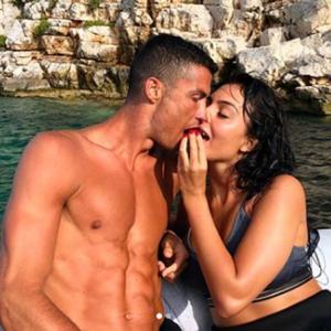 PIX: Ronaldo and his pretty WAG flaunt hot-bodies