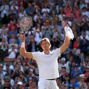 Wimbledon PICS: Anderson shocks Federer; Djokovic in semis for 8th time