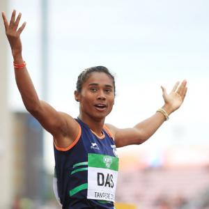 Sprinter Hima requests permission to train outdoors