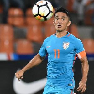 Never dreamt of playing 100 matches for India: Chhetri