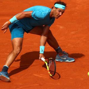 PHOTOS: Nadal marches into quarters, French singles hopes end