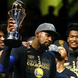 NBA Finals MVP Durant has 'a lot more to go'