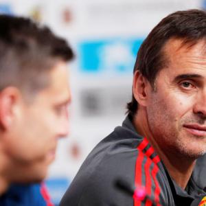 Spain sack coach Lopetegui on eve of World Cup