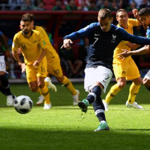 Griezmann scores first ever World Cup penalty by VAR