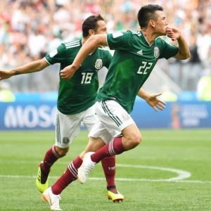 WC PHOTOS: Mexico stun world champs Germany
