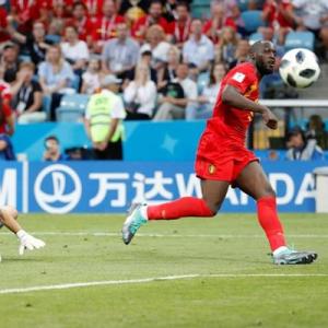 PHOTOS: Lukaku scores twice as Belgium outclass Panama