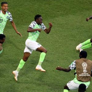 World Cup PHOTOS: Musa double powers Nigeria to victory