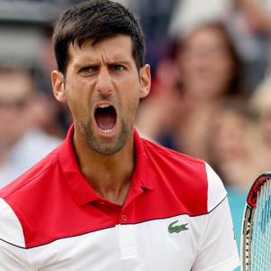 Djokovic plays down Wimbledon chances
