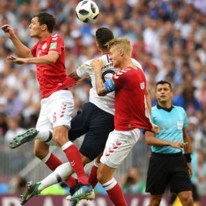 France, Denmark goalless at half-time