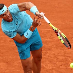 French Open PIX: Nadal downs Bolelli; Muguruza, Sharapova advance