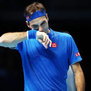 ATP Finals: Error-prone Federer loses opener, Anderson off to flyer