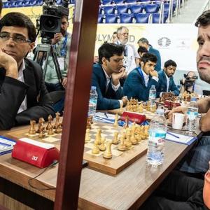 Chess Olympiad: India play draw against Russia
