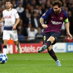 'Messi eats at his own table', says Alba after Wembley masterclass