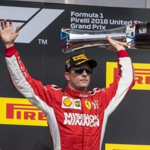 US Grand Prix: Raikkonen puts Hamilton's fifth title on hold